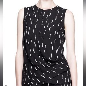 A.L.C. Dae Lightning Bolt Top